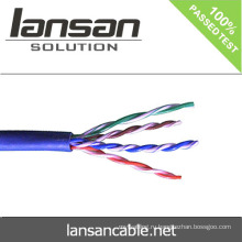 Lansan cat5e utp кабель 1000ft 4p 26awg лучшая цена lan кабель хорошее качество